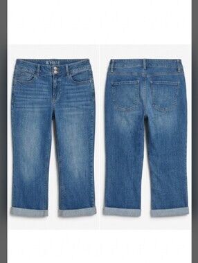 Y2K WHBM Cotton Cropped Jeans!!!
